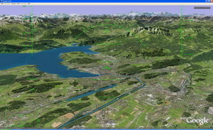 Google Earth Flugsimulator
